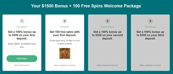 Lucky Days Casino welcome offer details 