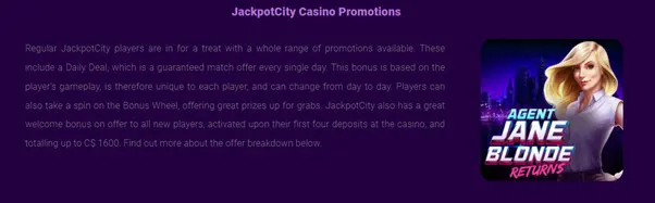  Casino promotions 