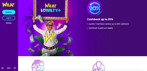 Wildz Loyalty+ program 