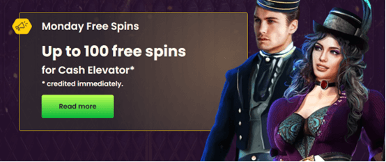 Bizzo Casino Monday free spins