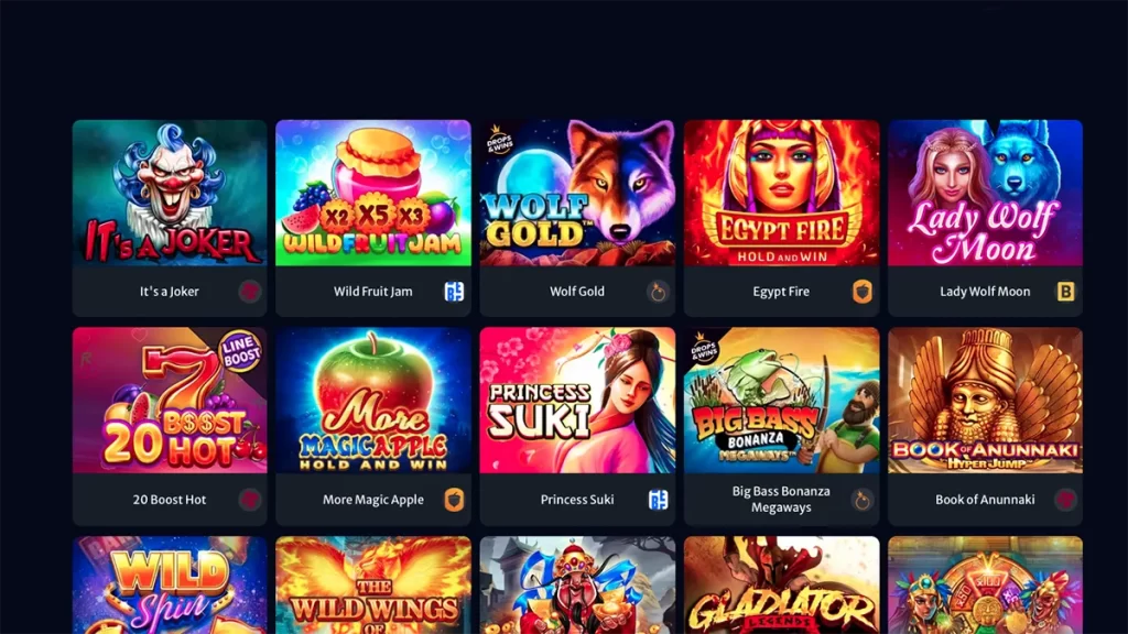 HellSpin Casino Games